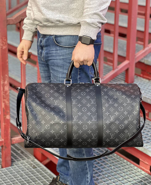 Louis Vuitton Keepall Monogram Eclipse