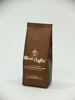 Зернова кава Ricco Coffee Gold Escpresso Italiano 250 г