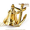 Линда корабельний дзвін із якором "Жав Гудзон" 8,5 см NIS7647, фото 2