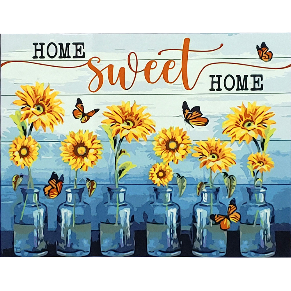 Картина за номерами Sweet Home розміром 40х50 см Strateg (SY6714)