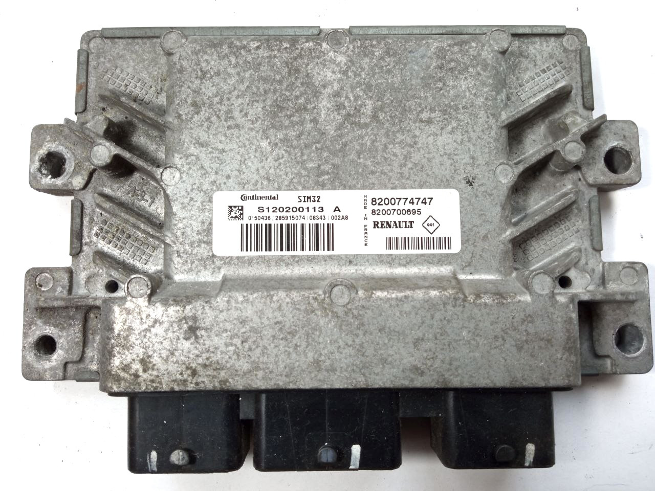 Електронний блок керування S120200113A renault 8200774747, фото 1