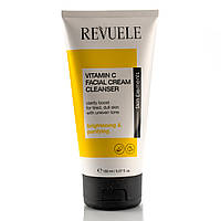 Крем для очищения лица с витамином С, Facial Cream Cleanser, Revuele, 150 ml