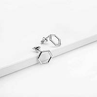 Срібні сережки пусети Соти