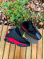 Мужские кроссовки Air Jordan 13 Retro Bred Black/Varsity Red 414571-010 40