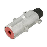 Вилка-штекер на причіп 1 контактна ERICH JAEGER 300А 24V червона