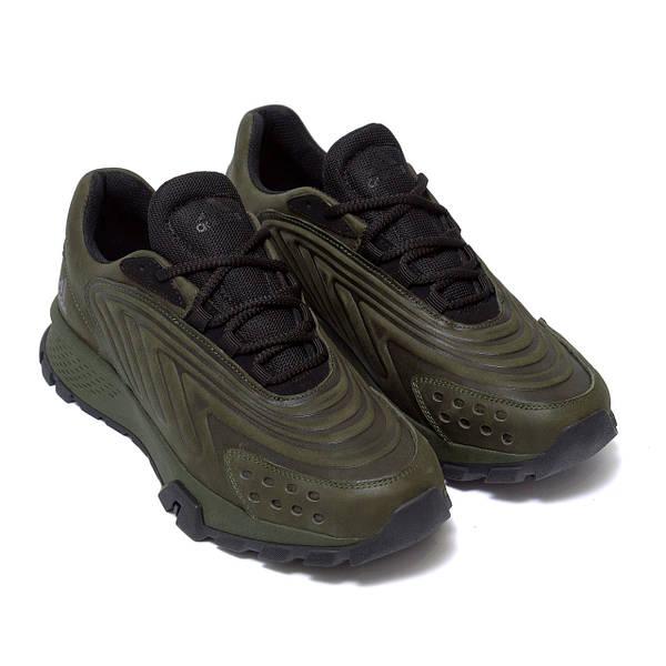 Кросівки чоловічі шкіряні весни/осінь Adidas Ozelia Green, фото 1