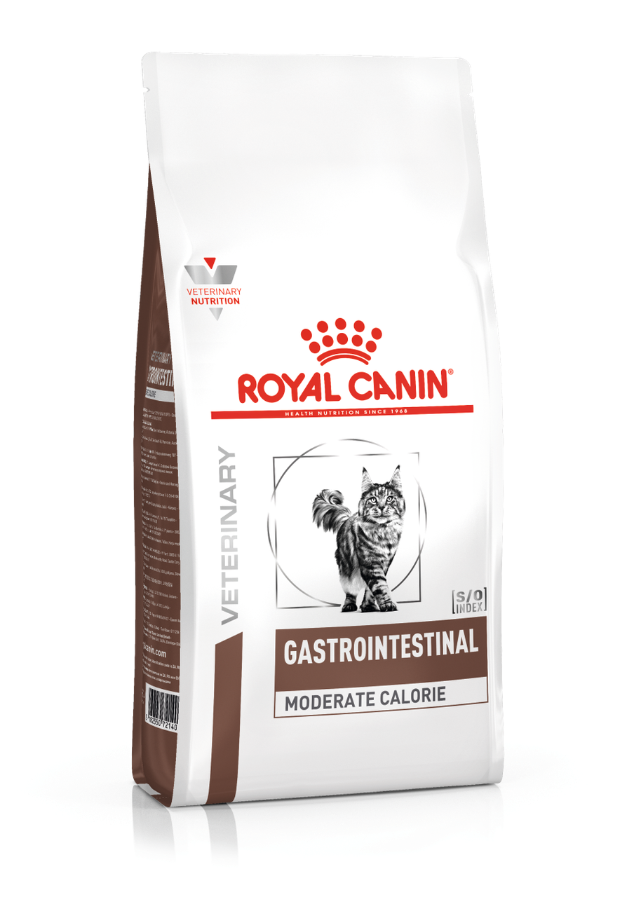 Сухий корм для котів при захворюваннях ШКТ Royal Canin Gastro Intestinal Moderate Calorie з птахом 2 кг