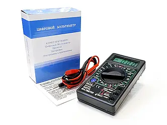 Тестер електромережі 1 сорт DT-832 100шт 8842