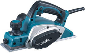Makita Рубанок KP0800 620Вт 82мм стругання до 2.5мм 2.6кг