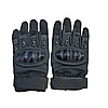 Рукавички тактичні чорні із закритими пальцями розмір XL, обхват долоні 22-24см, BC-8798, фото 10