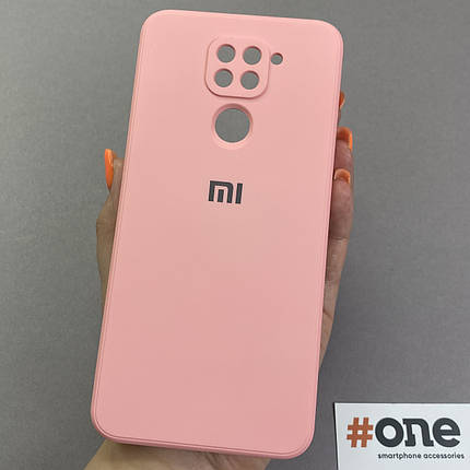 Чохол для Xiaomi Redmi Note 9 матовий з мікрофіброю чохол на телефон сяомі редмі нот 9 рожевий s1q, фото 1