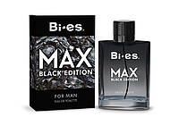 Туалетна вода Bi-es Max Black Edition для чоловіків 100 мл. (5902734847898)