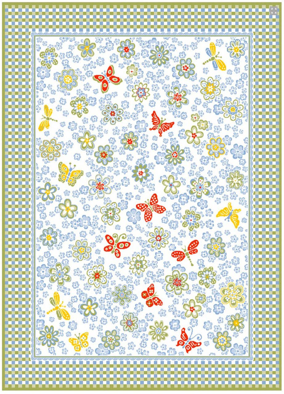 Килим BUL-FLOWER-115Х150см (Туреччина), фото 1