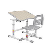 Зростаюча парта трансформер FunDesk Piccolino II Grey, фото 2