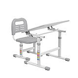 Зростаюча парта трансформер FunDesk Piccolino II Grey, фото 3