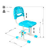 Дитячий стілець FunDesk SST3 Blue, фото 8