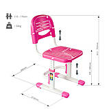 Дитячий стілець FunDesk SST3 Pink, фото 9