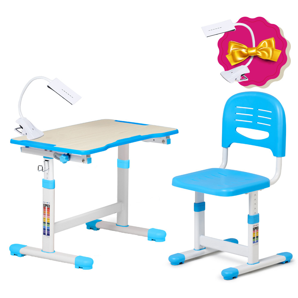 Зростаюча парта для хлопчика FunDesk Piccolino II Blue, фото 1