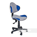 Комплект для школярів парта, що росте Cubby Nerine Grey + стілець для школяра FunDesk LST3 Blue-Grey, фото 2