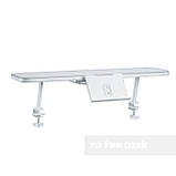 Дитяча парта для школяра FunDesk Volare Grey + полиця SS16W Grey, фото 4