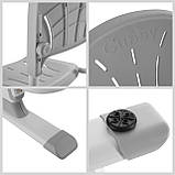 Комплект парта + стілець трансформери Cubby DISA GREY, фото 4