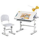 Комплект парта + стілець трансформери Cubby DISA GREY, фото 8