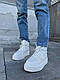 Жіночі кросівки Prada Re-Nylon High White, фото 6