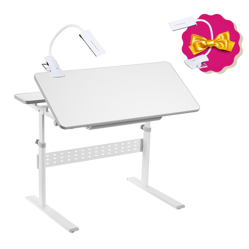 Парта-трансформер для школяра Fundesk Colore Grey, фото 1