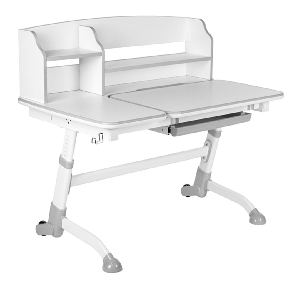 Стіл-парта-трансформер для дому FunDesk Amare II Grey, фото 1