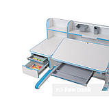 Дитячий стіл-трансформер FunDesk Libro Blue, фото 7