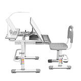 Ергономічний комплект Cubby парта та стілець-трансформери Botero Grey, фото 7