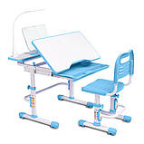 Ергономічний комплект Cubby парта та стілець-трансформери Botero Blue, фото 9