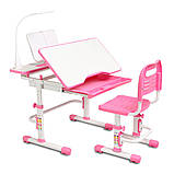 Ергономічний комплект Cubby парта та стілець-трансформери Botero Pink, фото 8