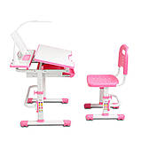 Ергономічний комплект Cubby парта та стілець-трансформери Botero Pink, фото 7