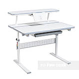 Парта-трансформер для школяра Colore Grey + полиця для книг SS16 W Grey FunDesk, фото 2