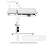 Парта-трансформер для школяра Colore Grey + полиця для книг SS16 W Grey FunDesk, фото 3