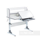 Комплект зростаюча парта для школярів Cubby Nerine Grey + стілець дитячий FunDesk SST2 Pink, фото 4