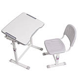 Зростаюча дитяча парта зі стільчиком Cubby Olea Grey, фото 2