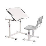 Зростаюча дитяча парта зі стільчиком Cubby Olea Grey, фото 4