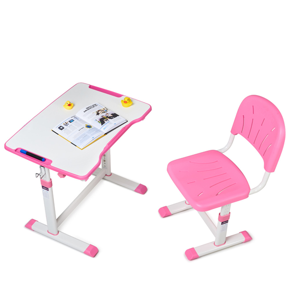 Зростаюча дитяча парта зі стільчиком Cubby Olea Pink, фото 1