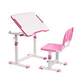 Зростаюча дитяча парта зі стільчиком Cubby Olea Pink, фото 4
