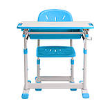 Зростаюча дитяча парта зі стільчиком Cubby Sorpresa Blue, фото 3