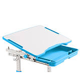 Зростаюча дитяча парта зі стільчиком Cubby Sorpresa Blue, фото 4