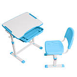 Зростаюча дитяча парта зі стільчиком Cubby Sorpresa Blue, фото 8