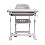 Зростаюча дитяча парта зі стільчиком Cubby Sorpresa Grey, фото 6