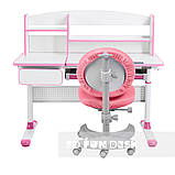 Комплект для принцеси 👸 парта Cubby Rimu Pink + ергономічне крісло FunDesk Cielo Pink, фото 2