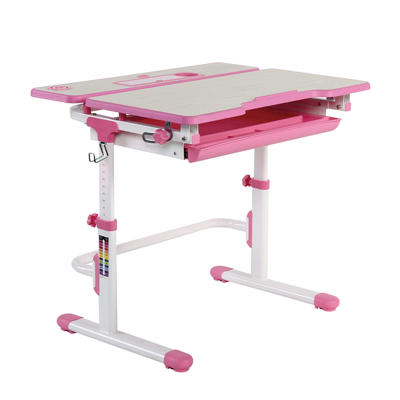 Lavoro L Pink, парта що росте, для дівчинки FunDesk, фото 1