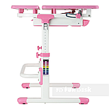 Lavoro L Pink, парта що росте, для дівчинки FunDesk, фото 4