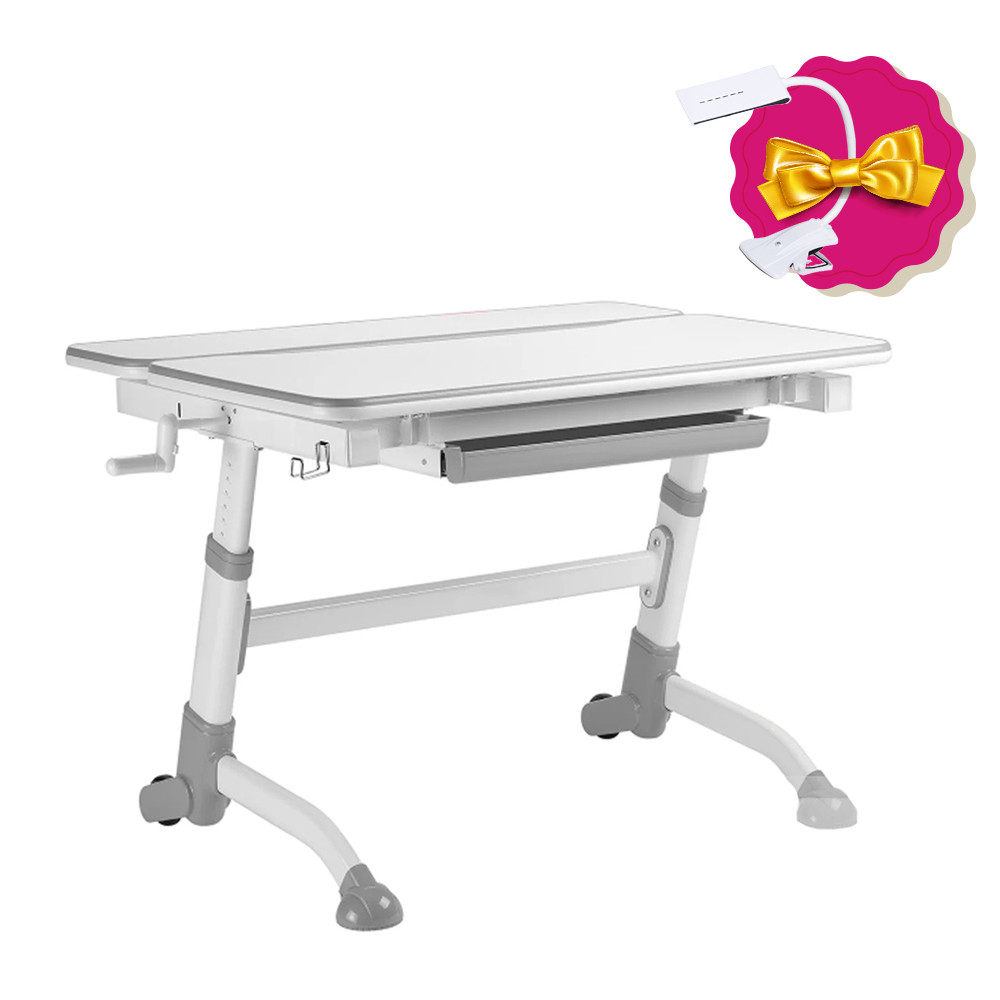 Дитяча парта для школяра FunDesk Volare Grey, фото 1