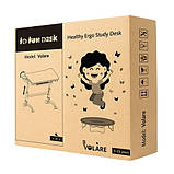 Дитяча парта для школяра FunDesk Volare Grey, фото 7